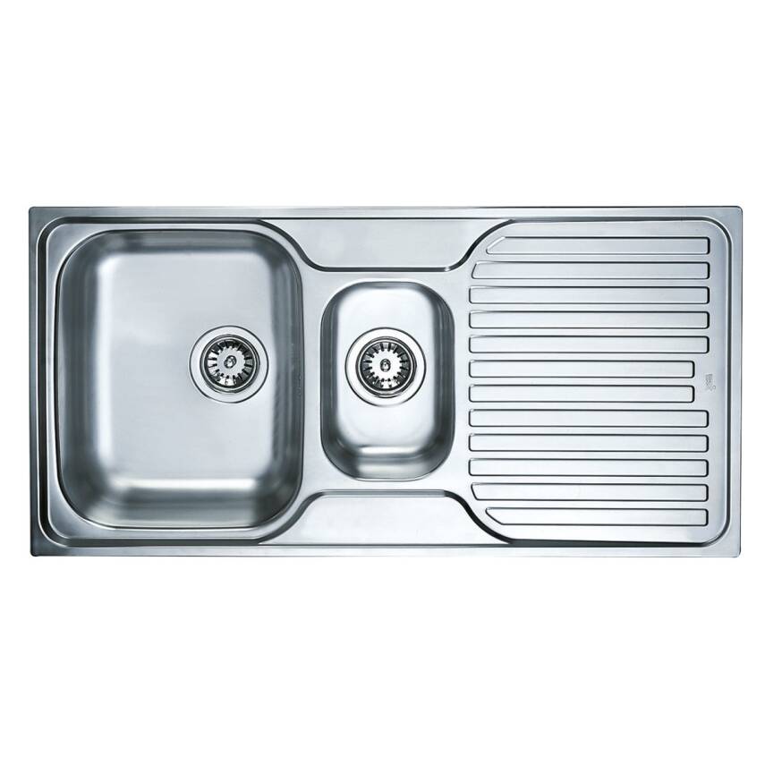 Teka Princess 60 B 1D Sağ Damlalıklı Paslanmaz Çelik Eviye 40109153 - 4
