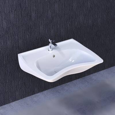 Turavit Bedensel Engelli Batarya Delikli Beyaz Lavabo 50x60 Cm ENG1601