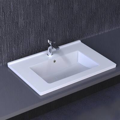 Turavit Bella Etajer Uyumlu Beyaz Lavabo 65x45 Cm BL0401