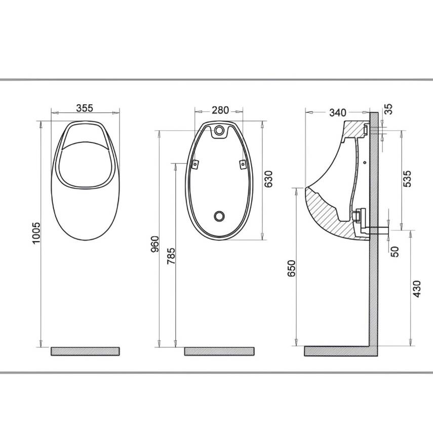 Turavit Onda Pisuvar Alttan Girişli 5800 - 5