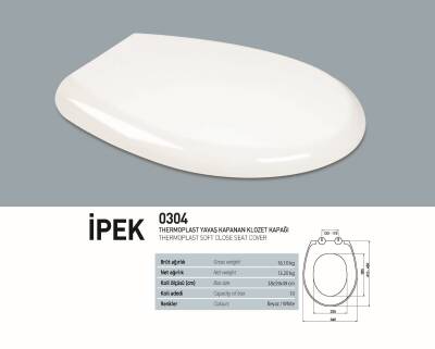 Turavit Pera Kanalsız Beyaz Kanalsız Asma Klozet PR3510, Nkp İpek Yavaş Kapak - 3