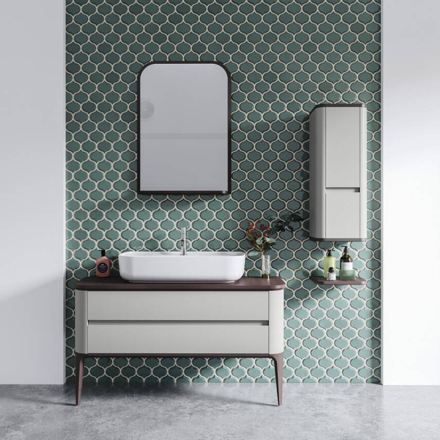 Turkuaz Cerastyle Aqua Tezgâh Üstü Çanak Beyaz Lavabo 75x40 Cm 078700-u - 3