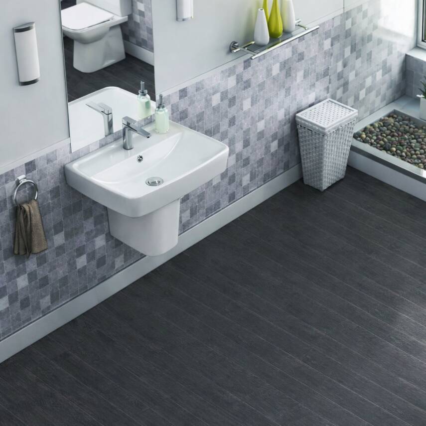 Turkuaz Cerastyle Duru Etajer Uyumlu Beyaz Lavabo 50x40 Cm 035000-u - 3