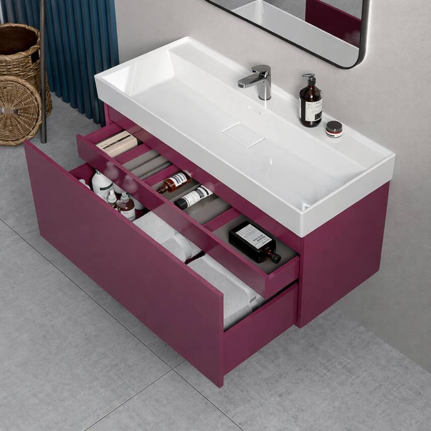 Turkuaz Cerastyle Sharp Etajer Uyumlu Beyaz Lavabo 60x48 Cm 037100-u - 4