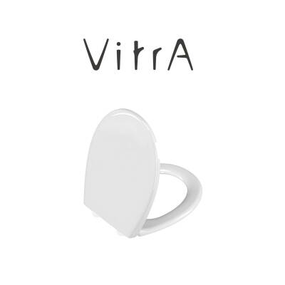 Vitra Arkitekt Open Rim Beyaz Asma Klozet 5959L003-0850, Vitra Yavaş Kapak 109-003-909 - 4