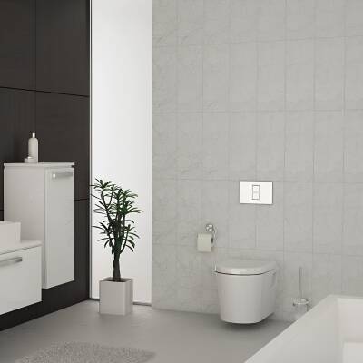 Vitra Integra Kanallı Klozet Beyaz Açık Montaj Asma Klozet 7063L003-0850, Vitra Yavaş Kapak 121-003-909 - 2