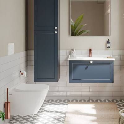 Vitra Integra Square Kanallı Klozet Beyaz Asma Klozet 7081L003-0090, Vitra Yavaş Kapak 191-003-009 - 2