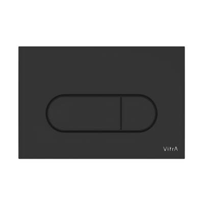 Vitra Mat Siyah Gömme Rezervuar Seti Asma Klozet Uyumlu 8 Cm 768-1851-740-2211-A4146136 - 3