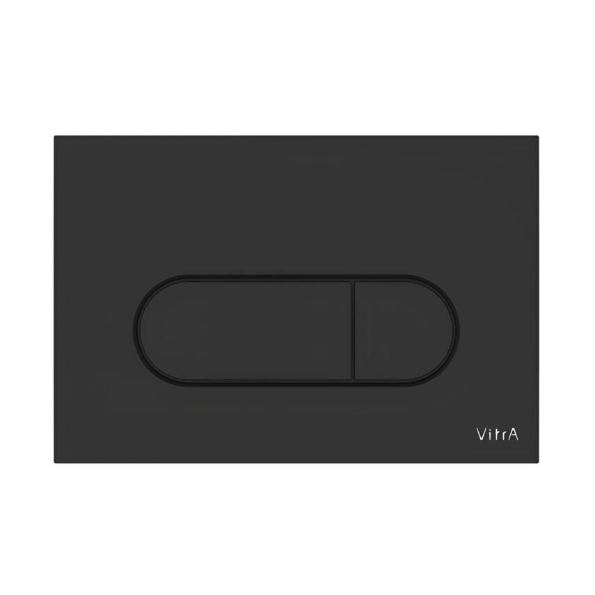 Vitra Mat Siyah Gömme Rezervuar Seti Asma Klozet Uyumlu 8 Cm 768-1851-740-2211-A4146136 - 3
