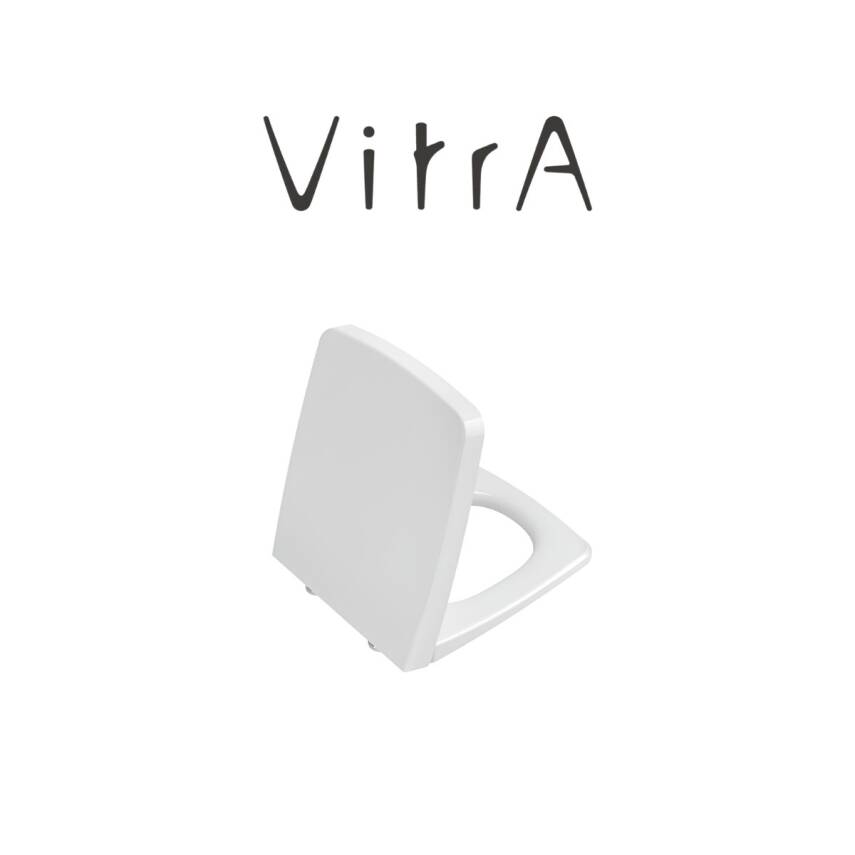 Vitra Metropole Rim-Ex Beyaz Asma Klozet 7672B003-0559, Vitra Yavaş Kapak 90-003-009 - 7