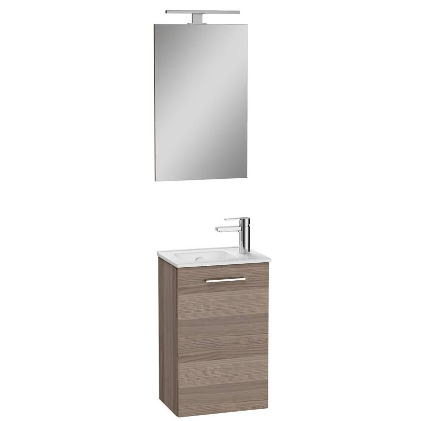 VitrA Mia 69581 Banyo Dolabı Seti Kapaklı 40 Cm Cordoba - 1