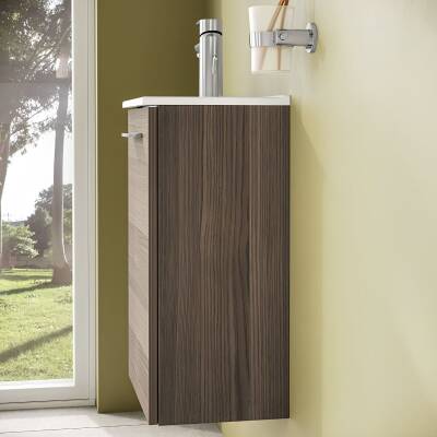 VitrA Mia 69581 Banyo Dolabı Seti Kapaklı 40 Cm Cordoba - 2