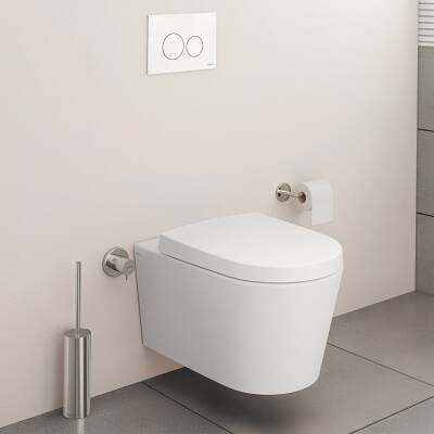 Vitra Nest Rim-Ex Beyaz Asma Klozet 5716B003-0559, Vitra Yavaş Kapak 89-003-009