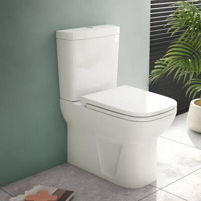 Vitra S20 Kanallı Beyaz Duvara Sıfır Klozet Takımı 5512L003-0092, Vitra Yavaş Kapak 147-003-909