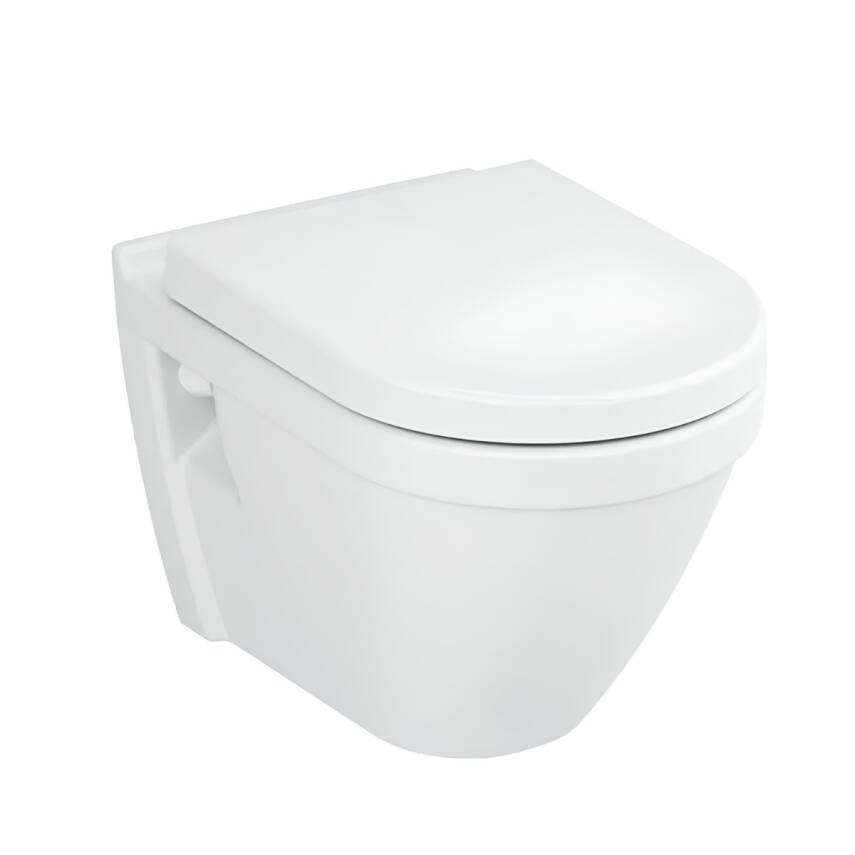 Vitra S50 Kanallı Klozet Beyaz Asma Klozet 5618L003-0850, Vitra Gömme Rezervuar Seti 768-1851 - 7