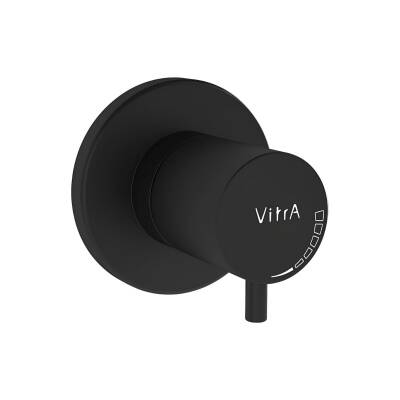 Vitra S60 SmootFlush Mat Siyah Asma Klozet 7510B083-0090, Vitra Mat Siyah Gömme Rezervuar Set 768-1851 - 6
